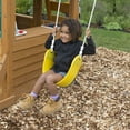 thumbnail image 3 of KidKraft Children's Belt Swing with Adjustable Chains, Yellow, 3 of 3