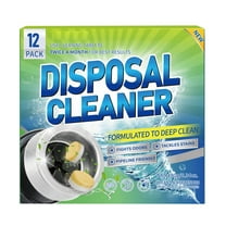 Garbage Disposal Cleaner Deodorizer Tablets - 12 Pack,Sink Garburator Disposer Freshener, Kitchen Drain Cleaning Care