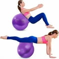 thumbnail image 2 of Peanut Ball,Exercise Yoga Pregnancy Ball,Peanut Stability for Kids Therapy,Labor Birthing,Core Strength Training with Pump, 2 of 5