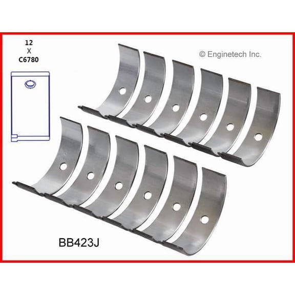 Enginetech BB423J.50 Engine Full Connecting Rod Bearing Set