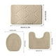 thumbnail image 3 of Cómodo juego de tres alfombrillas de terciopelo para puerta de entrada, alfombrilla antideslizante para baño, alfombrilla antideslizante para baño, juego de 3 alfombrillas antideslizantes para suelo., 3 of 6