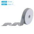 thumbnail image 2 of Uxcell Velvet Ribbon 1" x 25 Yard Single Face Spool Silky for DIY Crafts Gift Wrapping Bow Decoration Grey, 2 of 5