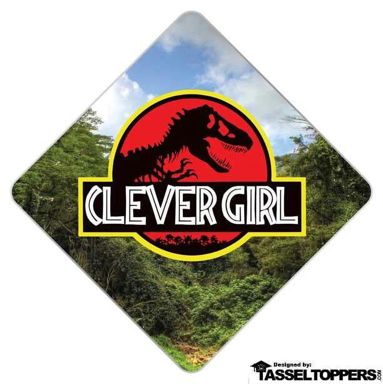 Clever Girl Grad Cap Tassel Topper