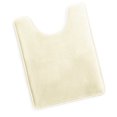 thumbnail image 2 of 1 Contour Clara Clark Bath Mat Bathroom Rug - Absorbent Memory Foam Bath Rugs - Non-Slip, Thick, Cozy Velvet Feel Microfiber Bathrug, Plush Shower, Toilet- Floor Bathmats Carpet - White - 24"x19", 2 of 6