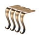 thumbnail image 1 of 4 Piezas Soportes para Medias Macarena Ganchos de Navidad Bronce, 1 of 8