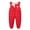 Red, variant on Uccdo 12M-5T Toddler Boys Girls Winter Down Snow Pants Overalls Snowsuit Kids Warm Snow Bibs Zipper Jumpsuits