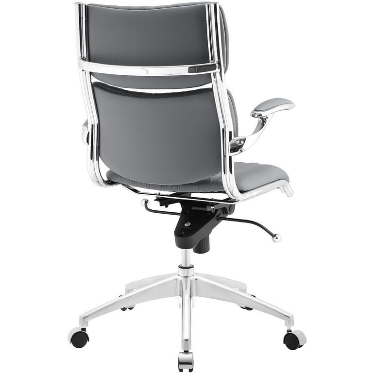 Modway Escape Mid Back Leatherette Office Chair Multiple Colors