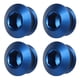 thumbnail image 4 of Neyseki 4 UNIDS ORB Socket Plug Universal Azul de Aleación De Aluminio Cabeza Socket Puerto Enchufe con Junta Tórica para el Coche, 4 of 7