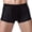 Black, variant on Men Boxers Elastic Mid Waist Solid Color Ice Silk Mesh Seamless Soft Breathable U Convex Quick Dry Moisture-wicking Firm Stitching Men Underpants Underwear