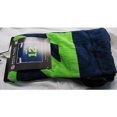 thumbnail image 3 of NFL Seattle Seahawks Royal Plush Raschel Throw Blanket 50" x 60" 12th MAN, 3 of 3