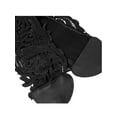 thumbnail image 3 of INSPIRE CHIC Women's 2Pcs Lace Wide Waist Belt Wrap Around Corset Belts Bowknot for Dresses Black+Black 25.59-31.50", 3 of 6