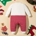 thumbnail image 5 of FYDUU Baby Boys Cute Rompers Boys Girls Chrismas Outfit Cartoon Printed Onesie Rompers Long Sleeve Romper Jumpsuit One Piece Outfit 9-12 Months, 5 of 6
