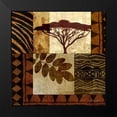 thumbnail image 2 of Mallett, Keith 12x12 Black Modern Framed Museum Art Print Titled - Acacia Sunrise II, 2 of 5