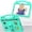 Mint Green, variant on Case for Samsung Galaxy Tab S10 FE / S9 FE 5G 10.9" / S9 / S9 5G / S8 11 inch Cute Portable Kids Shockproof Cover With Stand and Pen Holder