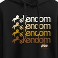 thumbnail image 3 of Barbie The Movie - Kendom Western  - Juniors Cropped Pullover Hoodie, 3 of 5