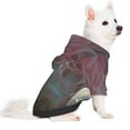 thumbnail image 2 of Sikiie Flower White Horse (2) Dog Hoodie,Dog Clothes,Dog Sweatshirt ,Dog Shirt, Dog Clothes for Puppy Kitten Small Dogs Cats-Large, 2 of 7