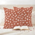 thumbnail image 3 of Fall Maple Leaf Outdoor Waterproof Pillow Covers, Vintage Red Orange Beige Autumn Leaves Decorative Square Throw Pillowcase Sofa Cushion Sham for Patio/Couch/Chair, 20"x20" 2 Pack, 3 of 8