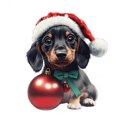 thumbnail image 1 of Matoen12 Cute Dog Series Acrylic Bag Computer Keychain and Car Rearview Mirror Hanging Decorations, 1 of 3