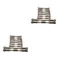 thumbnail image 2 of maskred 9Pcs / Set 9Pcs Tige de Traction Servo-Maillon de Direction pour 1/10 WLtoys K949 Contrôle Titane Couleur 2Set, 2 of 6