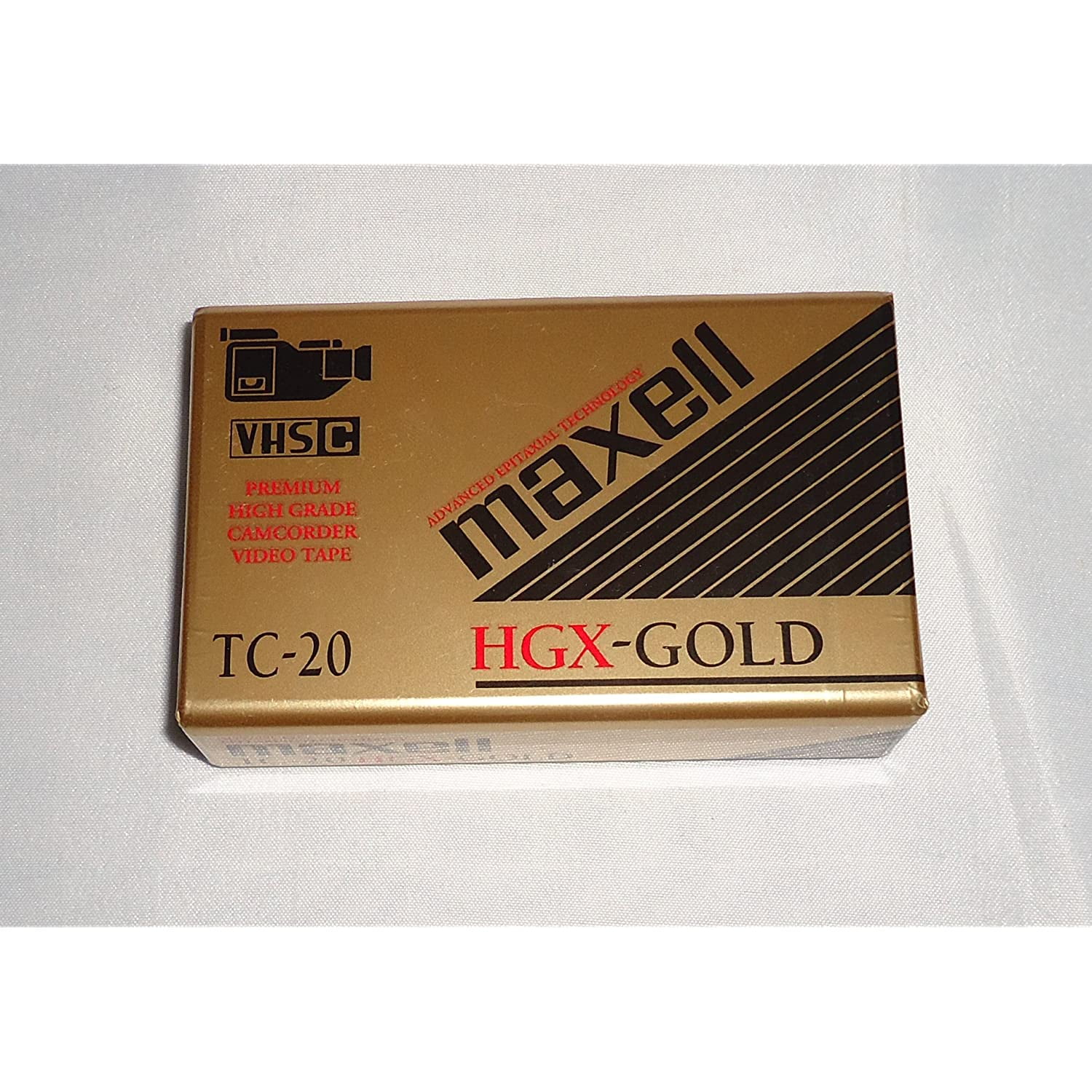 Maxell HGXGold 20 Special Event Blank VHSC Tape