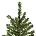 thumbnail image 3 of Northlight 6.5' Pre-Lit Canadian Pine Artificial Pencil Christmas Tree - Multi Lights, 3 of 7
