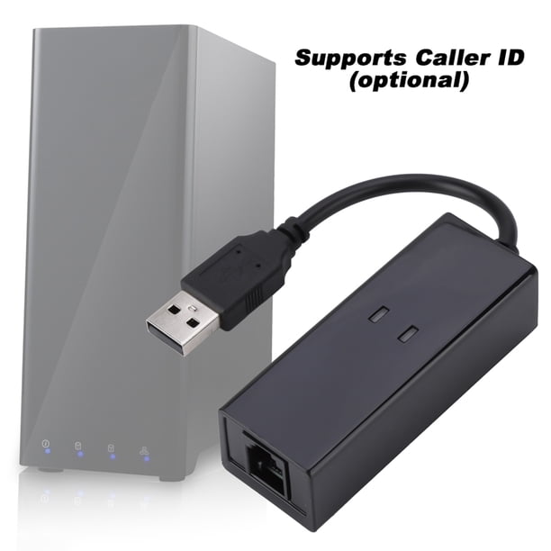 Módem de Datos, Fax, Voz, Acceso Telefónico externo USB de 56 K Conexión Rápida, Identificador de Llamadas, USB 2.0, Conectividad Rápida A Internet Velocidades de Descarga de