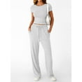 thumbnail image 2 of Conjunto coordinado Trendy Queen de 2 piezas para entrenamiento con pantalón deportivo, 2 of 5