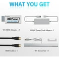 thumbnail image 5 of 4 in 1 Wii Replacement Cables Set, PORTHOLIC Wii AC Power Adapter + Wii to hdmi Converter+ Wired Motion Sensor Bar and Composite Audio Video Cable for Nintendo Wii, 5 of 8