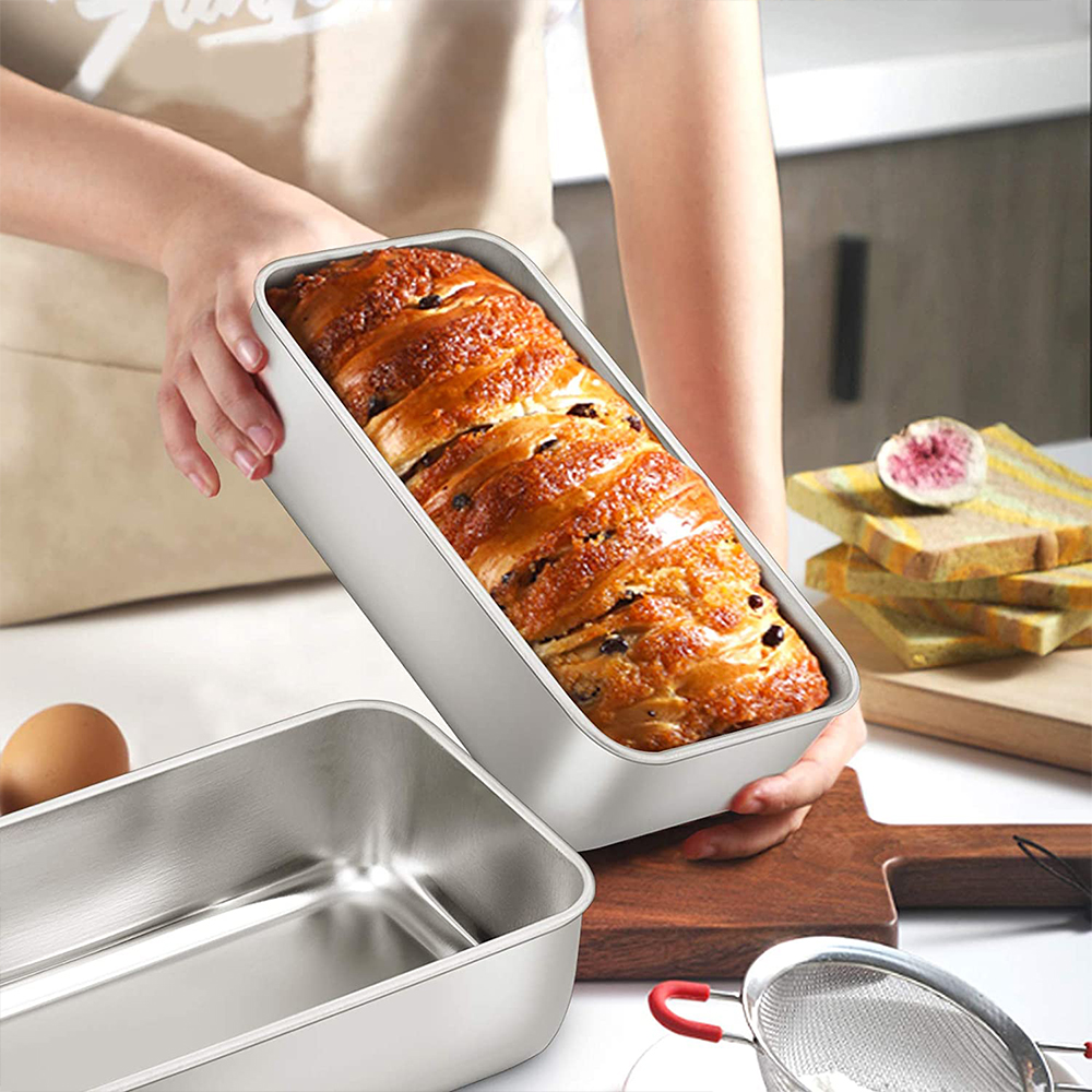 VeSteel 9x5 Inch Loaf Pan Set of 3 photo 4