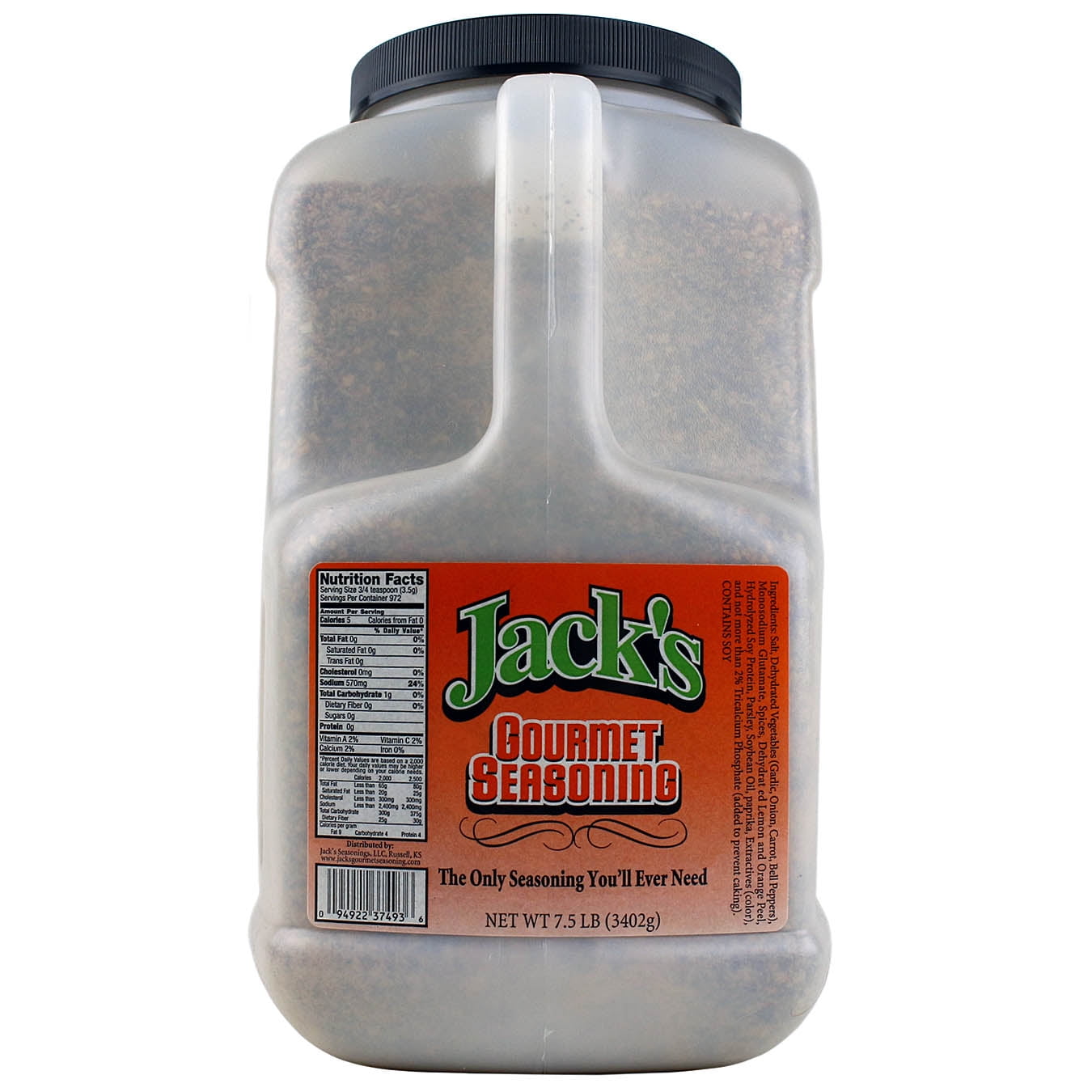 Jack's Seasoning 7.5 LB Gourmet Seasoning Special Blend Spices for