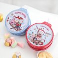 thumbnail image 4 of Latas navideñas para galletas, cajas de lata para dulces, caja de hojalata de Navidad, caja de lata personalizada con forma Irregular de muñeco de nieve de Papá Noel, 4 of 4