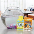 thumbnail image 2 of Vibrant Life 1 Gallon Glass Fish Bowl Starter Kit with Colorful Gravel, Fish Food, and Water Conditioner Samples, 2 of 4