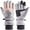 Gray, variant on APTESOL Women's Winter Full Finger Ski Gloves - Windproof & Waterproof & Touchscreen Gloves