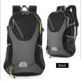 thumbnail image 2 of 40L Outdoor Backpack Large-capacity Polyester Climbing Travel Knapsack (Red), 2 of 8