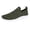 Army Green, variant on Men's Knitted Walking Shoes Lightweight Wide Width Sneakers Indoor Outdoor Workout Running Shoes Breathable S๐
ip On Trainers Shoes Casual Non-S๐
ip Athlet๐c Shoes
