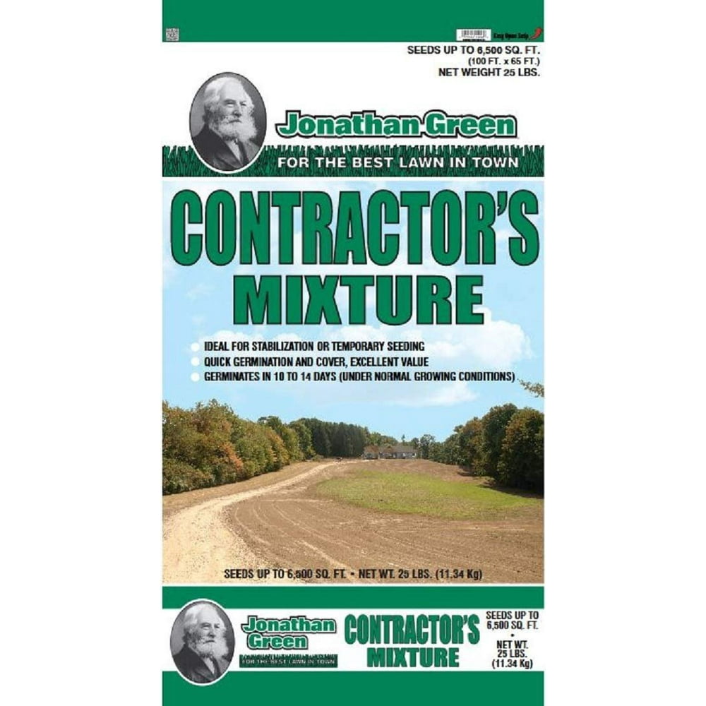Jonathan Green Contractor's Grass Seed Mix, 50Pound