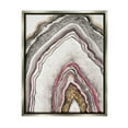 thumbnail image 3 of Stupell Industries Pink Neutral Geode Rock Arch Pattern Abstract Luster Gray Framed Floating Canvas Wall Art, 16x20, by Tiffany Hakimipour, 3 of 5