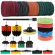 thumbnail image 2 of CAR GOEVORKS 45 PCS JUEGO DE ACESORIOS DE CEPILLO DE PERFORACIÓN INCURO ALMOHADILLAS DE MATORRALES DE ESPONJA CEPILLOS DE DIFERENTES TAMANTOS PINCILES DE DEPURACIO CON VARILLA, 2 of 7