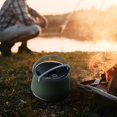 thumbnail image 3 of Hervidor de agua al aire libre Olla de cocina plegable compacta de 1L para viajes, senderismo, pesca, Picnic, hervidor de agua hirviendo, , suministros para exteriores, 3 of 8