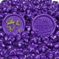 thumbnail image 3 of FLhrweasw 100x Star Retro Sealing Wax Bead Fire Painting Grano para Sello (púrpura), 3 of 9