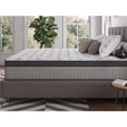 thumbnail image 2 of King, 12-Inch, Gray Foam+Spring - Pressure Relief for Different Sleepers - In Bedroom Use - Tailored Comfort, 2 of 5