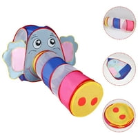 Costway Kids Baby Play Tent Elephant Tunnel In/Outdoor Portable Foldable Children Gift