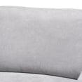 thumbnail image 3 of Baxton Studio Nevin Light Grey Sectional Sofa with Left Facing Chaise, 3 of 6