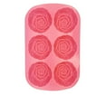 thumbnail image 6 of Clearance! FNGZ Cake Mold Craft Cake Fondant Silicone Tools Candy Sugar Tools Cake 1Pc Cake Mould Pink, 6 of 8