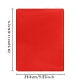 Pack Plastic Pocket Folder Heavy Duty Folders wiht Pockets Fit A4