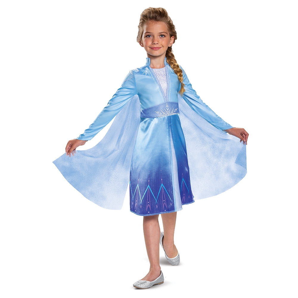 Frozen Size 4 Blue Disney Elsa Costume for Kids 