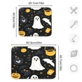 thumbnail image 3 of Dish Drying Mat Microfiber Kitchen Pad Large Counter Absorbent Dish Mats Drainer Rack 16"x18" Cute Halloween Icons, 3 of 8