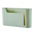 thumbnail image 2 of Colgante de pared, caja de almacenamiento de bolsas de basura, soporte de bolsas de plástico, soporte de bolsas, organizador de bolsas de basura, bote verde claro Gloria Estante colgante, 2 of 9