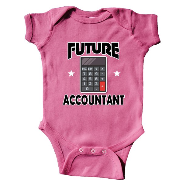 INKtastic Accounting Future Accountant Baby Gift Infant Creeper