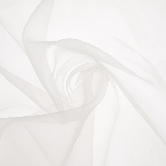 1M Mulberry Silk Fabric Clothing Accessories White 1400mm